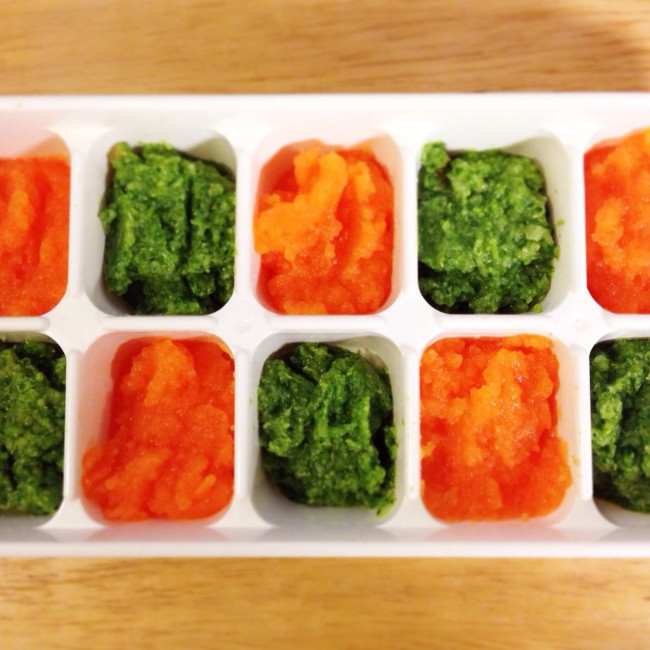 1ヶ月も経つと、いろいろな食材が食べられるようになってきます。これからが、ご飯をつくるママの腕の見せ所です！