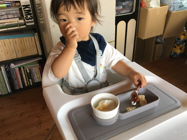おやつタイムにも使ってみると、ちょうどいいサイズ感！