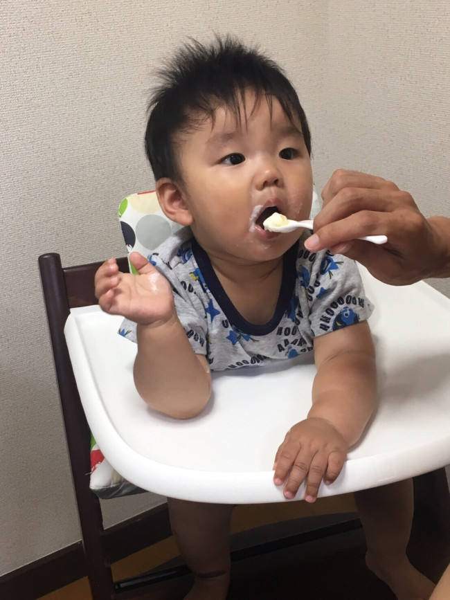 大きな専用トレイ、使用期間は限られますが買ってよかった！と思ったアイテムです