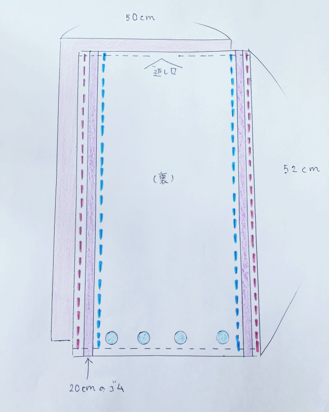 型紙は、こんな感じです