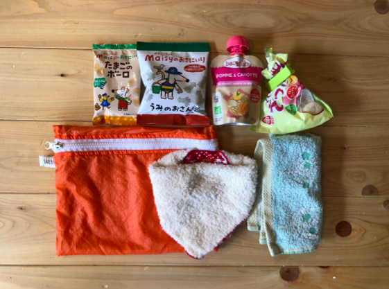 おやつは移動の必需品！