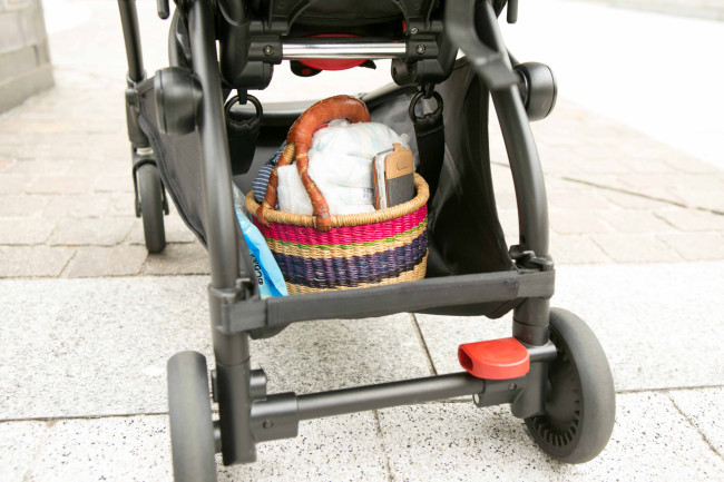 荷物入れは大きくはないが十分です