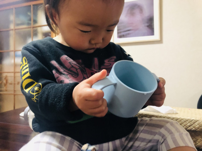 中身のある状態でひっくり返したりするので、フタはしばらく必須アイテムです