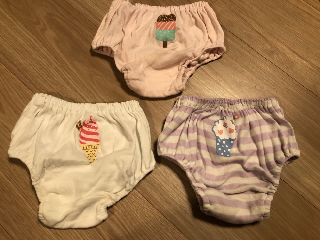 やる気をアップさせるため、おねえさん（おにいさん）パンツも、子どもと一緒に選んでもいいかも♪