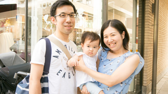 【family snap!】1歳のお誕生日は、代官山のハウススタジオで、家族で記念撮影♡