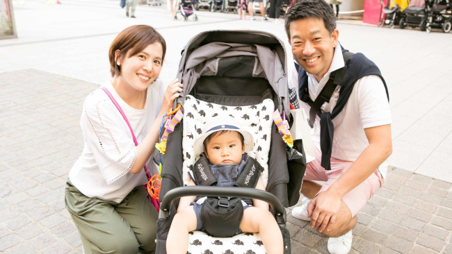 【family snap!】リラックスコーデのママと、夏先取りファッションのパパ&キッズ　爽やかファミリー♡