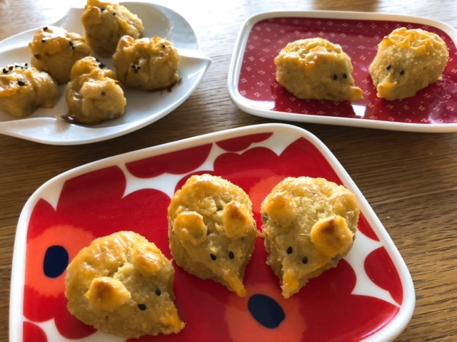 とっても可愛いねずみくんたちが焼きあがりました♡