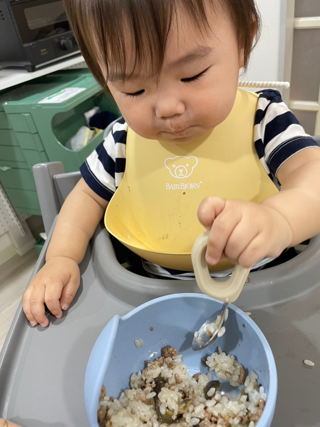 すくい方を徐々にマスター！