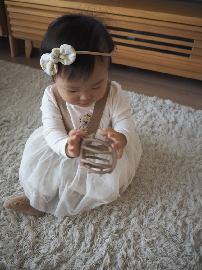 お出かけや記念日の時にはチュールの下に合わせても♡