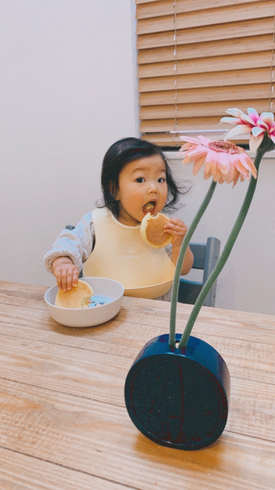 これからも、たくさん食べて大きくなってね♡