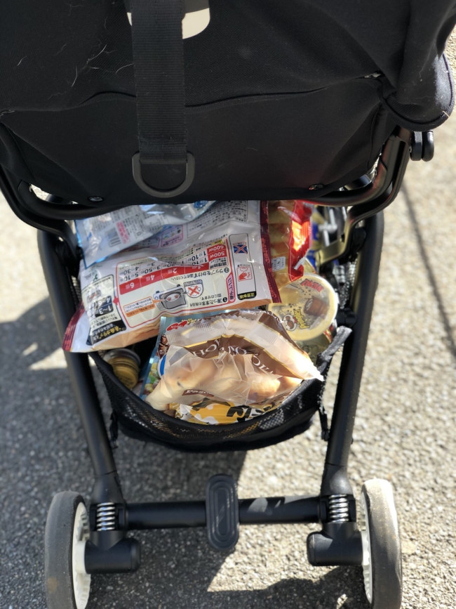 荷物もどっさり入り、しかも取り出しやすかったです