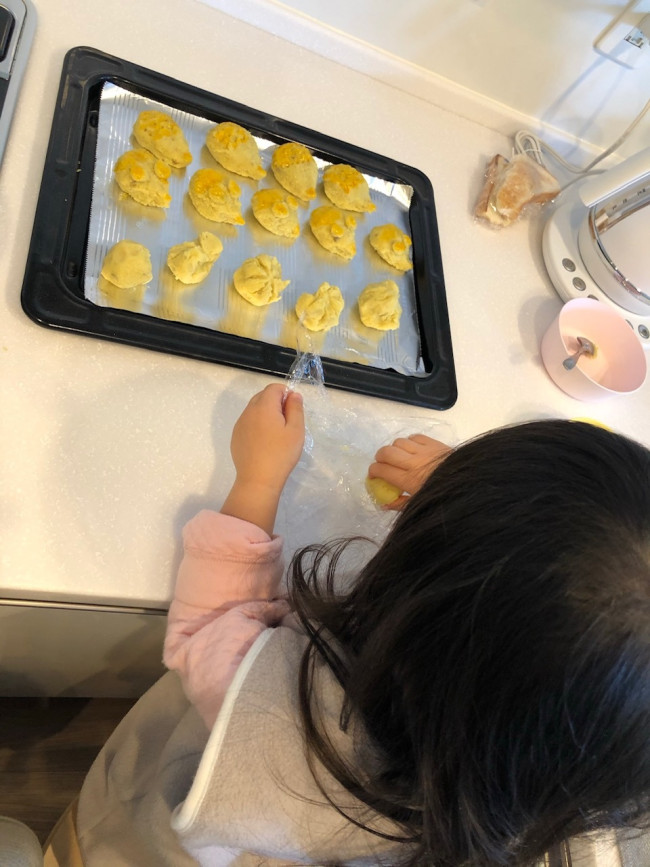 リクエストでお菓子作りをしたり……