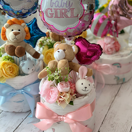 ベビーシャワーといえばダイパーケーキ！　豪華で実用性あるとっておきアイテム♡