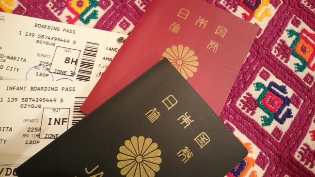 フライトは、12時間の直行便をチョイス。子連れ旅のポイントは、金額よりも負担が少ないものに