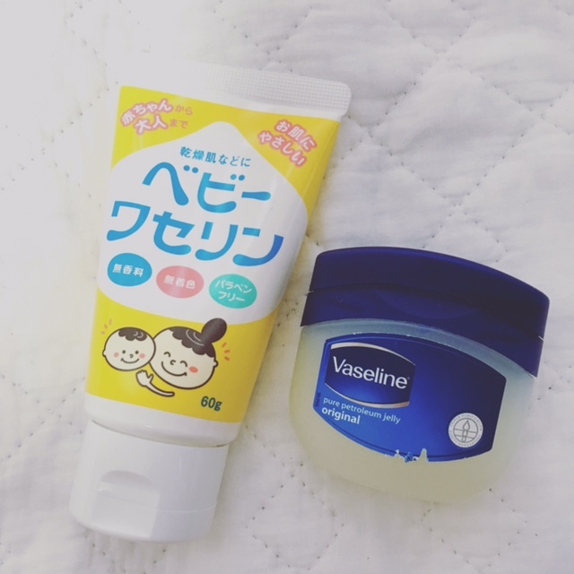 ワセリンは我が家のマストアイテム。一年中使っています