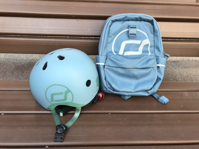 ヘルメットやリュックもラインナップ。揃えて持てば、さらにかわいい！