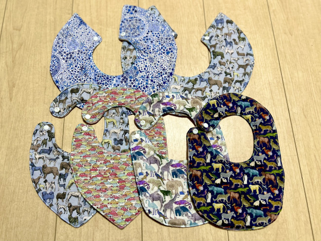 まだ見ぬ我が子のことを考えながらひとつひとつ作りました