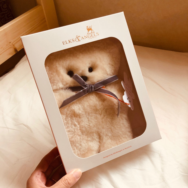ずっと憧れだったエルクスのリトルカドルベア。ふわふわもこもこで、大人も癒されます