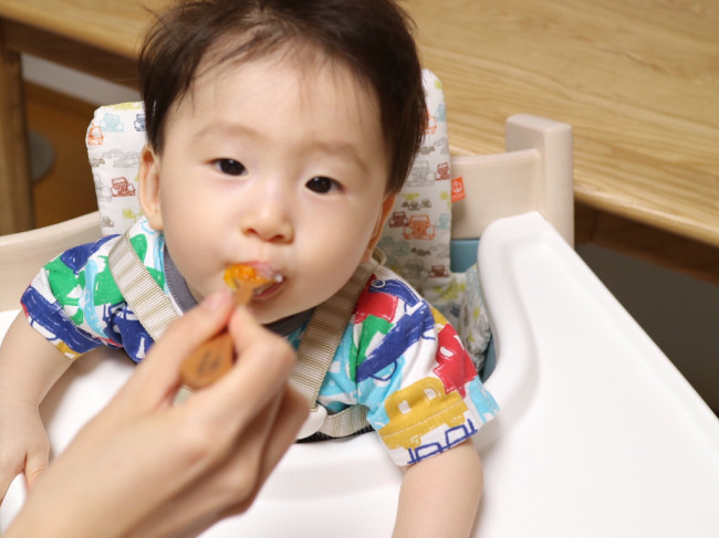 お子さんにとっても、ママにとっても、離乳食が楽しい時間になりますように！