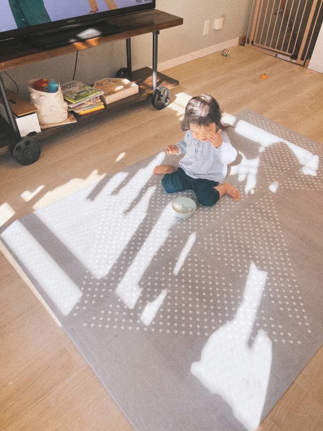 半年前にマンションから戸建てに引っ越した我が家。子どもの安全と家族の快適さを考えた部屋作りを楽しんでいます♡
