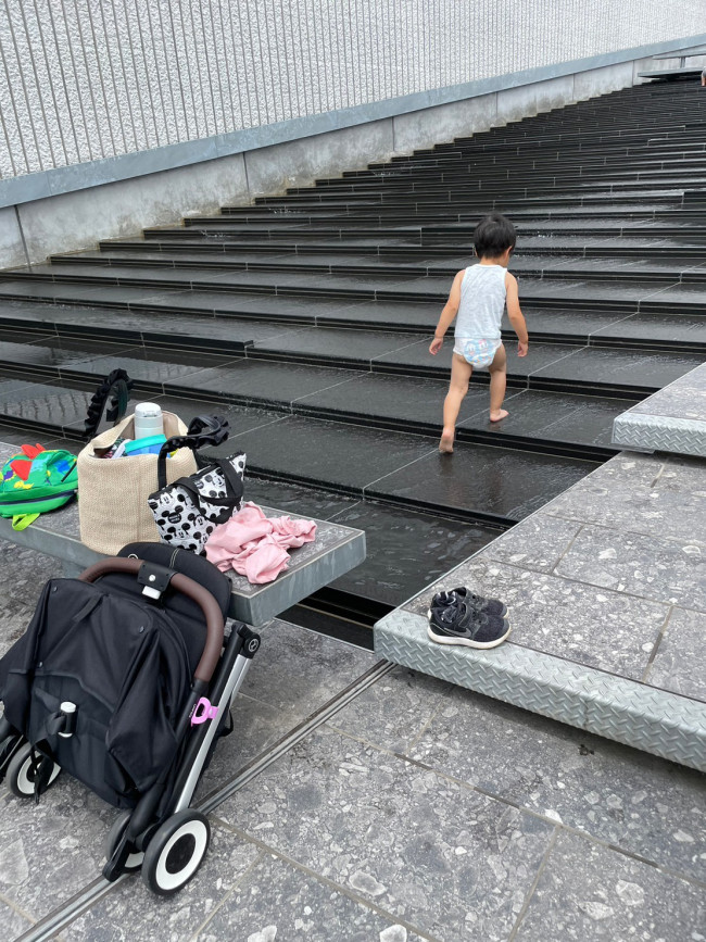 夏のお出かけに気軽に持ち運べるオルフェオ、大活躍です！